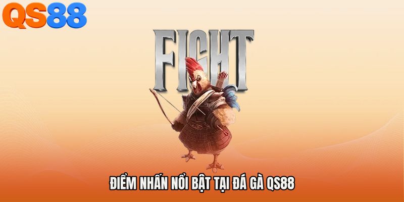 Điểm nhấn nổi bật tại Đá gà QS88